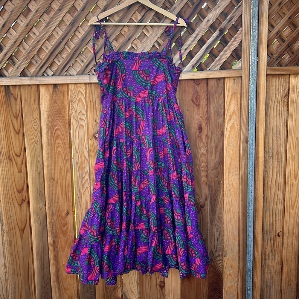 Ulla Johnson Ellyn Dress A Line Bohemian Floral Holiday Party Dress Wedding 12 - Picture 15 of 16